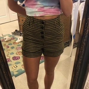 ZARA high-waisted shorts